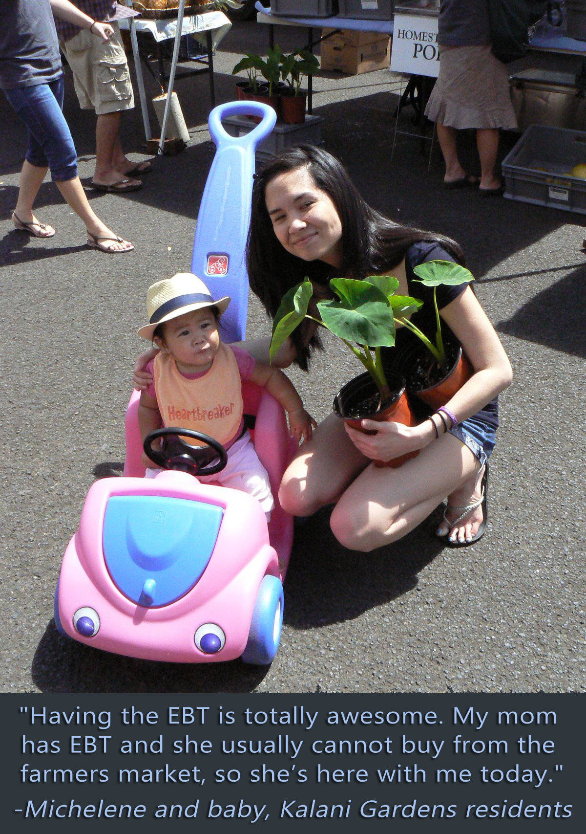 Michelene - kalani gardens pop-up market 4-15-12